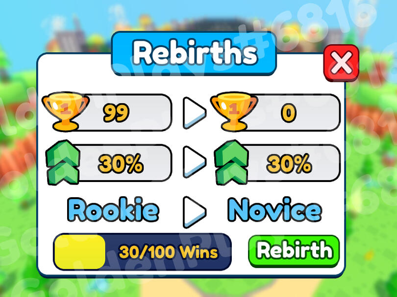 Rebirths UI