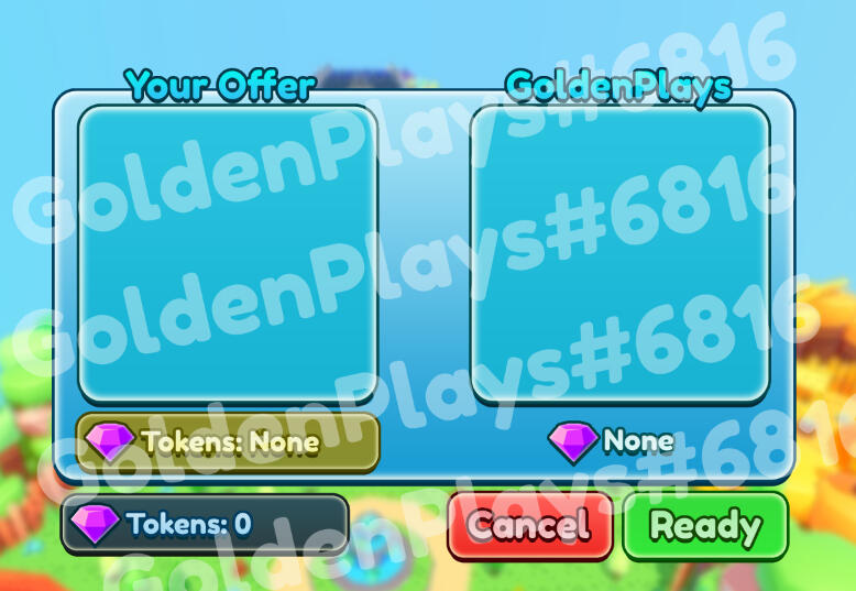 Trade Request UI